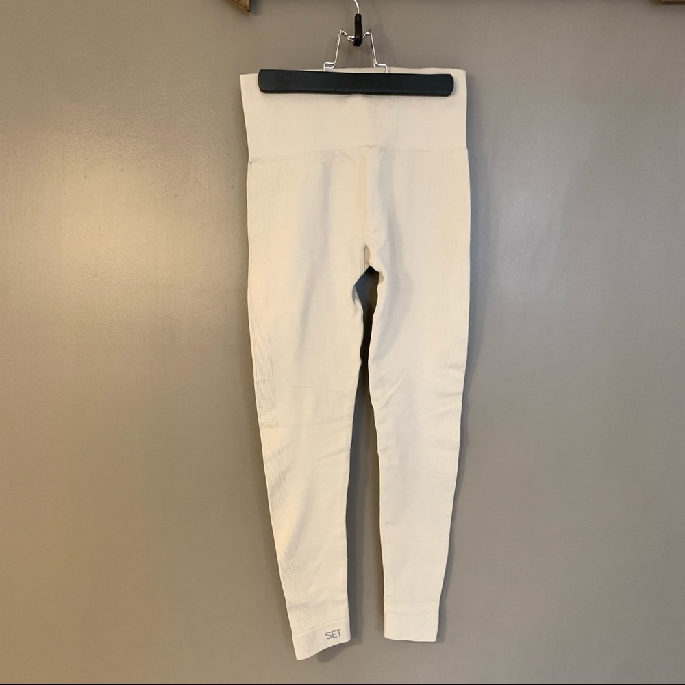 SETActive leggings [size small, nude, taupe, active, Revolve]